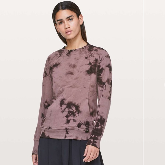 lululemon scuba crew shibori (sz 8)